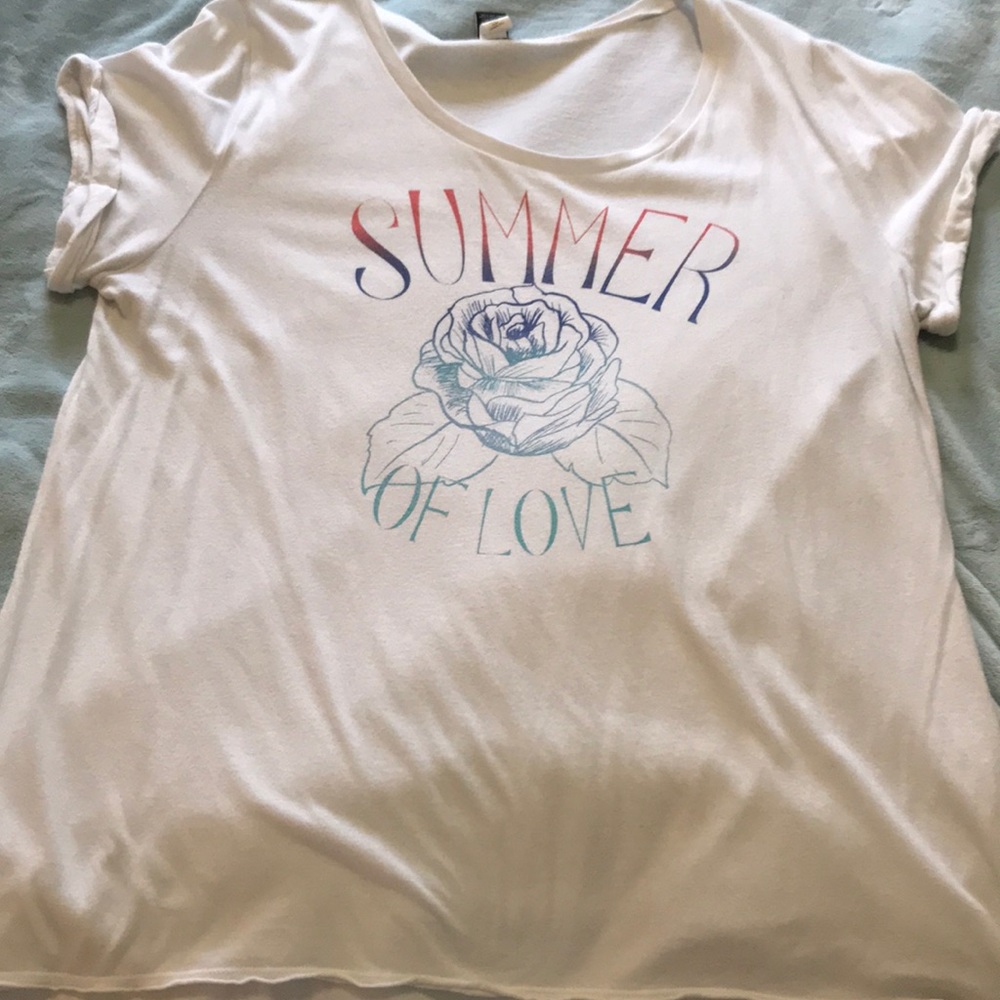 Torrid Size 2 White T Shirt